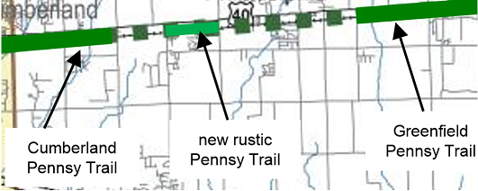 Hancock
                  County Pennsy Trail