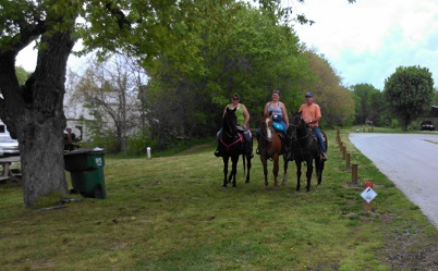 Equestrians in Coatesville
